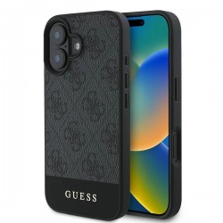 Guess 4G Bottom Stripe Case for iPhone 16 Plus 6.7