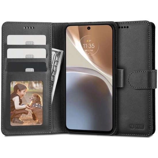 Tech-Protect Wallet Case for Motorola Moto G32 - Black