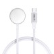 Tech-Protect UltraBoost USB-C Inductive Charger for Apple Watch 1m - White