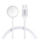 Tech-Protect UltraBoost USB-A Inductive Charger for Apple Watch 1m - White