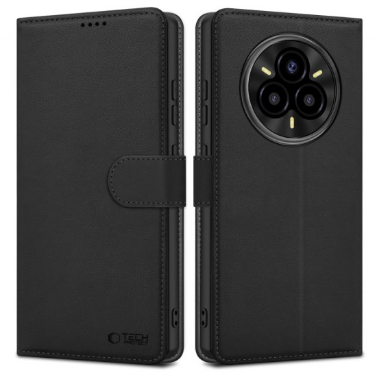 Tech-Protect Wallet Case for Realme 14 Pro 5G - Matte Black