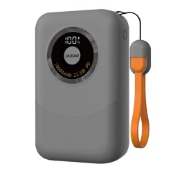 Powerbank Dudao K21 Mini 10000mAh 22.5W USB-A / USB-C - gray