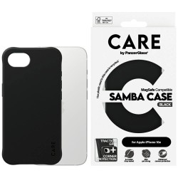 CARE by PanzerGlass Fashion MagSafe iPhone 16e Case - Black