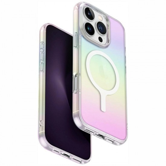 Uniq Iridescia Magclick Charging Case for iPhone 16 Pro Max - Multicolor