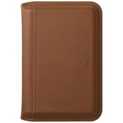 Uniq Lyden DS RFID Magnetic Wallet with Phone Stand - Brown