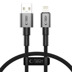 Tech-Protect Ultraboost DNA USB-A / Lightning cable 12W/2.4A 25 cm - gray