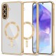 Tech-Protect MagFlex MagSafe Case for Samsung Galaxy A56 5G - Transparent Gold