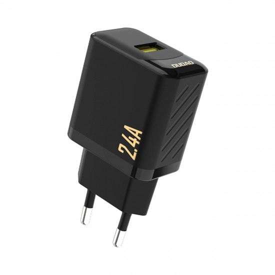 Dudao A23 2.4A USB-A Charger - Black