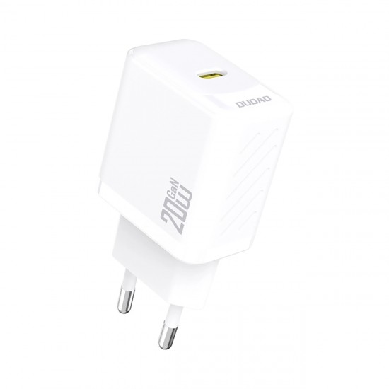 Dudao A26 PD20W GaN USB-C Charger - White