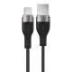 Acefast C11-04 USB-A - USB-C 3A Cable 1.2m Magnetic Braid - Black