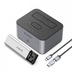 Orico IT28E-C 2-Disk Docking Station with M.2 NVME 2.5