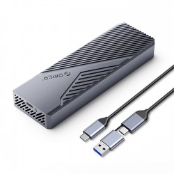 Orico CNM2-G20 M.2 NVME USB-C 3.2 20Gb/s Disk Drive - Gray