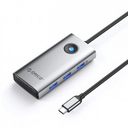 Orico PW11-6P USB-C Hub Docking Station 3x USB-A 3.0 + 1x USB-C 2.0 + 1x HDMI - Gray