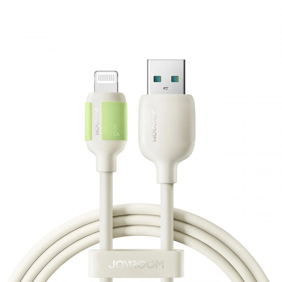 Joyroom S-A53 3A USB-A - Lightning Cable with Fluorescent Tip 1.2m - Beige