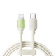 Joyroom S-A53 30W USB-C - Lightning Cable with Fluorescent Tip 1.2m - Beige
