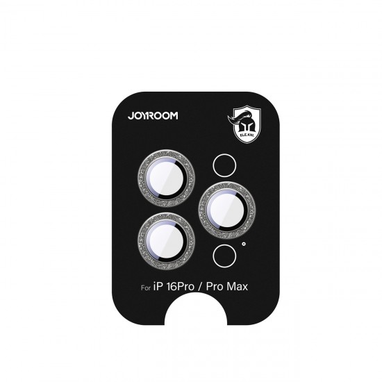 Joyroom JR-MSF0305 protective glass for iPhone 16 Pro/16 Pro Max lenses - titanium