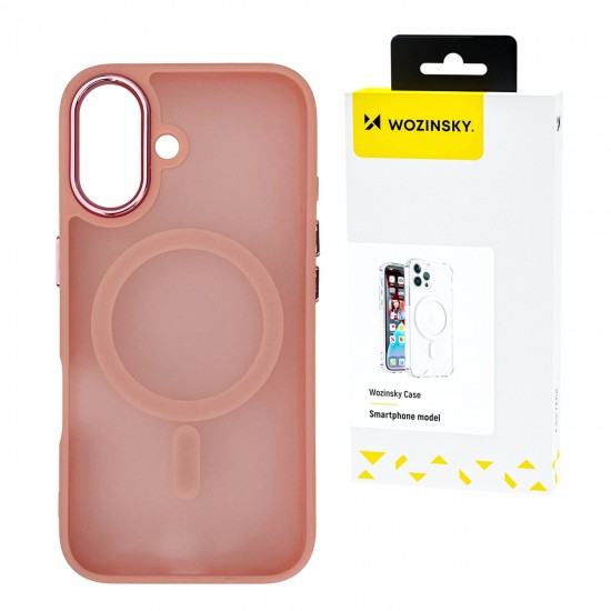 Wozinsky Fashion Case MagSafe for Samsung Galaxy S25 Ultra - Pink