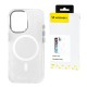 Wozinsky Glitter Case with Mag Safe for Samsung Galaxy S25 - Clear with Glitter