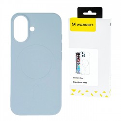 Liquid Silicone Case MagSafe for Samsung Galaxy S25 - Blue