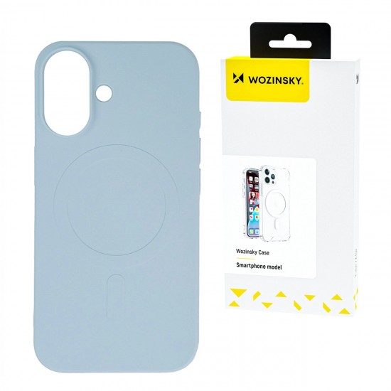 Liquid Silicone Case MagSafe for Samsung Galaxy S25 - Blue