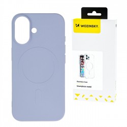 Liquid Silicone Case MagSafe for Samsung Galaxy S25 - Purple