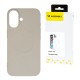 Liquid Silicone Case MagSafe for Samsung Galaxy S25 - Beige