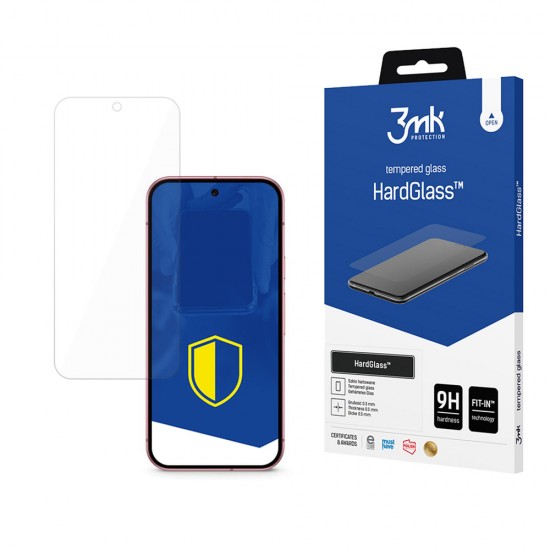 Tempered glass 3mk HardGlass for Google Pixel 9