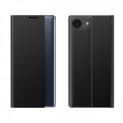 New Sleep Case with flap and stand for iPhone 16e / 17e - black