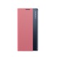 New Sleep Case Cover with Flip and Stand for Samsung Galaxy S25 Edge - Pink