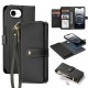 Dux Ducis Lawa Leather Case for iPhone 16e / 17e with Detachable Magnetic Wallet - Black