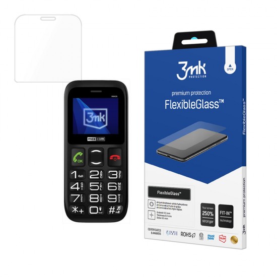 Hybrid glass 3mk FlexibleGlass on Maxcom Comfort MM426