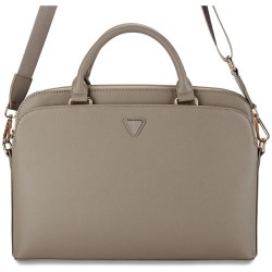 Guess Grained Zipper Pocket Triangle Logo 15