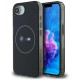 BMW IML Metal White Circle MagSafe iPhone 16e Case - Black
