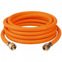 Hose for connecting a gas cylinder, connectors 2 x G3/8