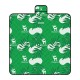 Qunature picnic mat waterproof camping blanket 2 x 2 m - green