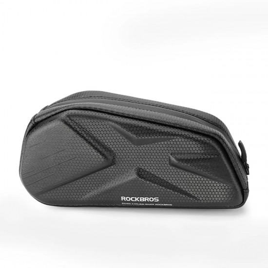 Rockbros Bike Bag, Rigid, Frame, Top Tube, 1.4l - Black
