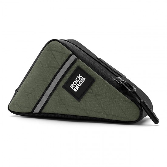 Rockbros Triangle Bike Frame Bag 0.3l - Green