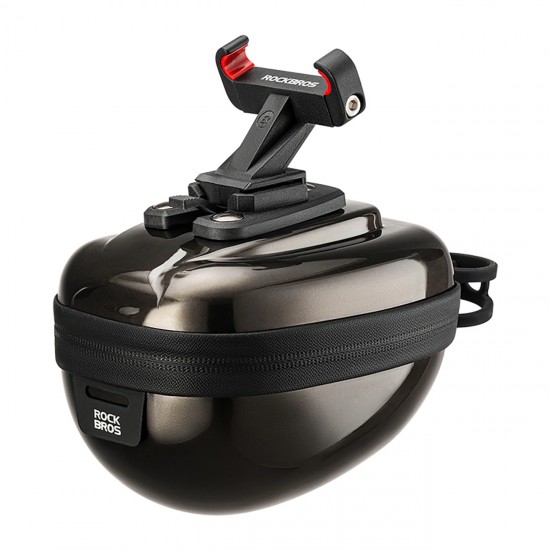 Rockbros Rigid Hard Shell Compact Saddle Bag 0.4l - Purple