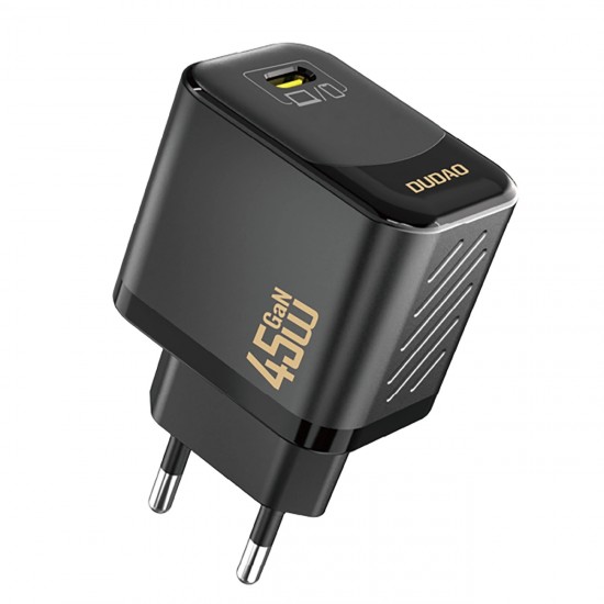 Dudao A28 45W GaN USB-C Wall Charger - Black