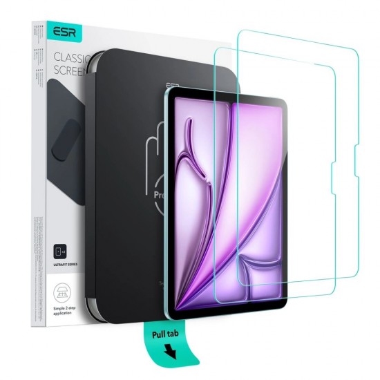 ESR UltraFit Tempered Glass 2-pack for iPad Air 13