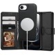 Tech-Protect Wallet MagSafe Case for iPhone 16e / 17e - Matte Black