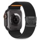 Tech-Protect Nylon Clasp for Apple Watch 44 / 45 / 46 / 49 mm - Black