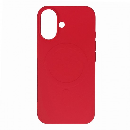 Liquid Silicone Case with MagSafe for Samsung Galaxy A16 5G - Red