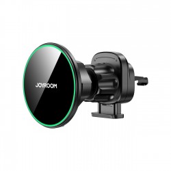 Joyroom JR-ZS412 holder with Qi2 15W charger, car, for air vent - black