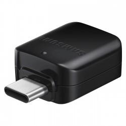 Samsung EE-UN930 USB-A to USB-C OTG Adapter (Bulk - Replacement Packaging) - Black