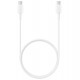 Samsung EP-DA705BWE USB-C - USB-C 3A Cable 1m (OOB Bulk - Replacement Packaging) - White