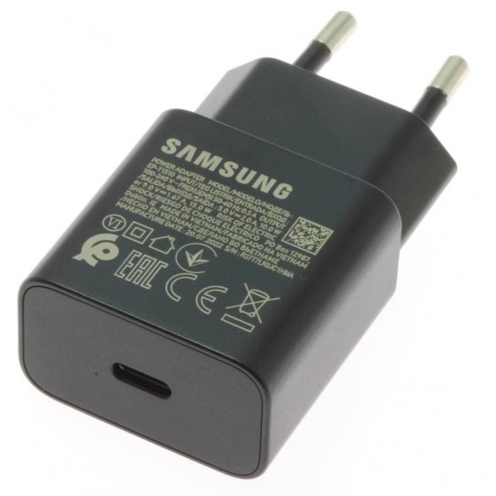 Samsung EP-T1510EBE 15W USB-C Wall Charger (OOB Bulk - Replacement Packaging) - Black