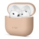 Tech-Protect Silicone Case for Apple AirPods 4 - Beige