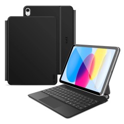 Tech-Protect Smartcase Magnetic with Keyboard for iPad 10.9” 2022 / iPad 11” 2025 - Black