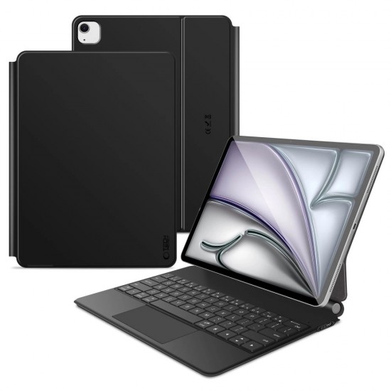 Tech-Protect Smartcase Magnetic with Keyboard for iPad Pro 12.9” (2020 /2021/2022) / 13” (2024/2025/2026) - Black
